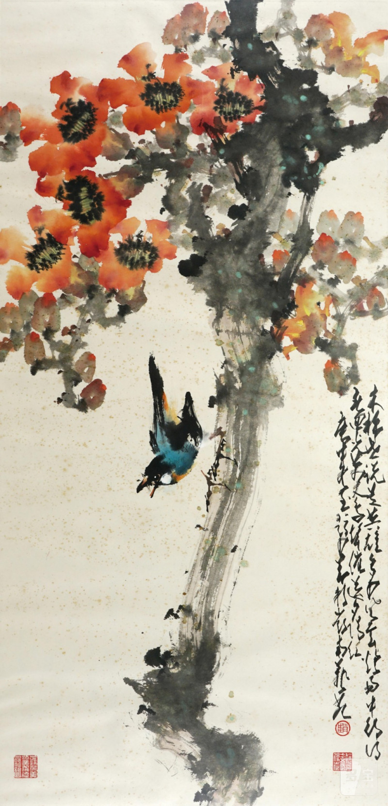   趙少昂 花鳥